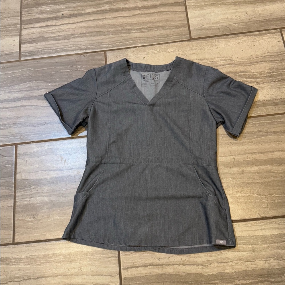 Rare Figs sz S Scrub Top